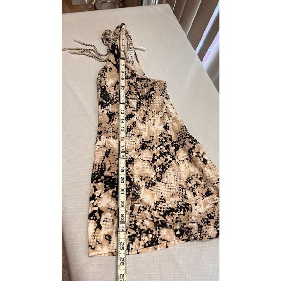 Guess Women's Snake Print Racerback Tank Top Sleeveless Brown Black Size XS - Picture 11 of 14